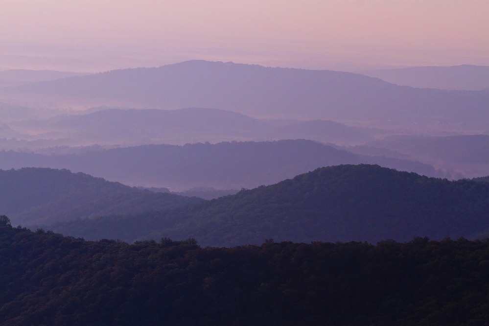 Mountain view from Turks Gap Overlook
